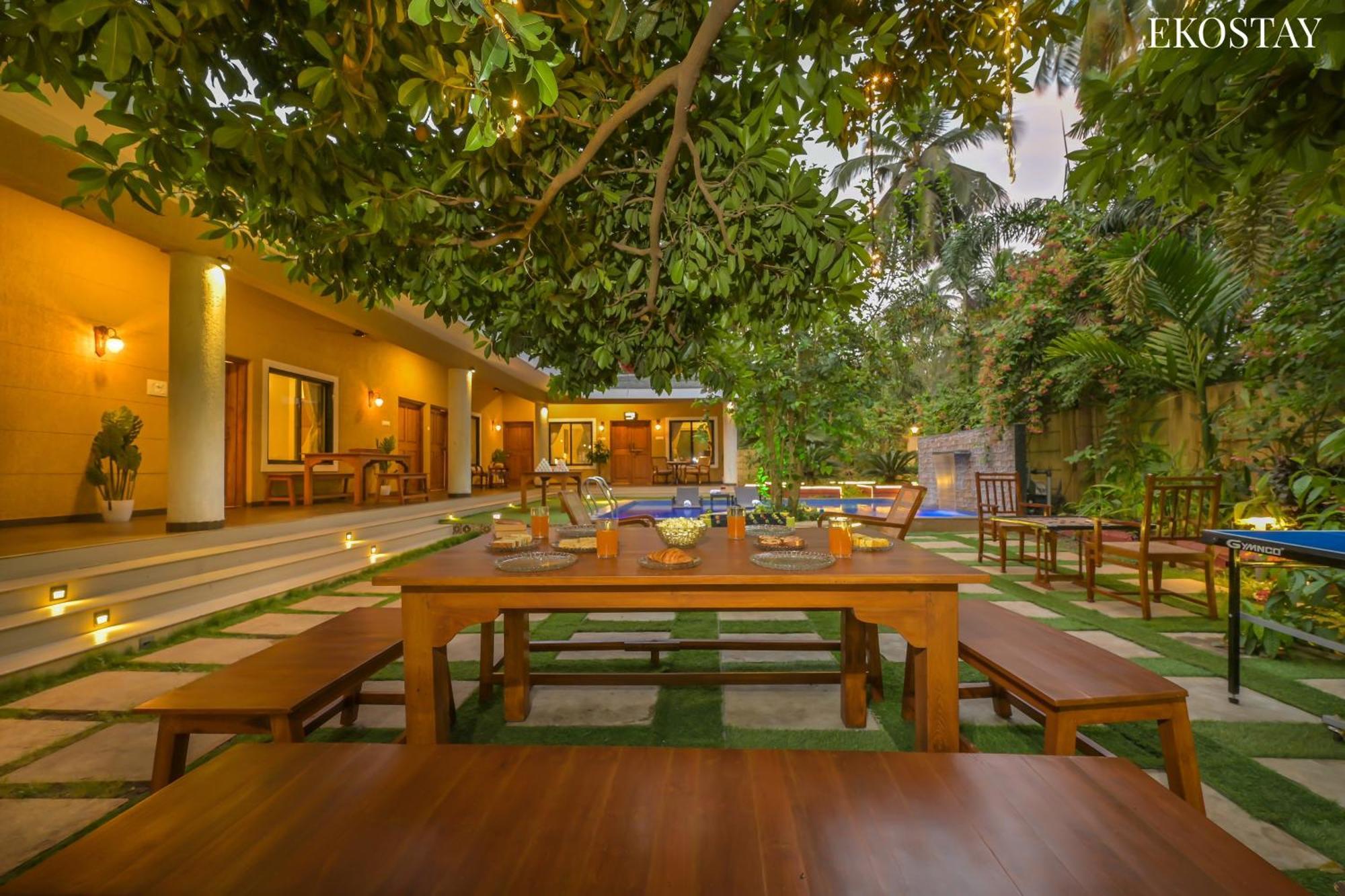 Eko Stay Gold- Casa Zul Villa Alibag Luaran gambar