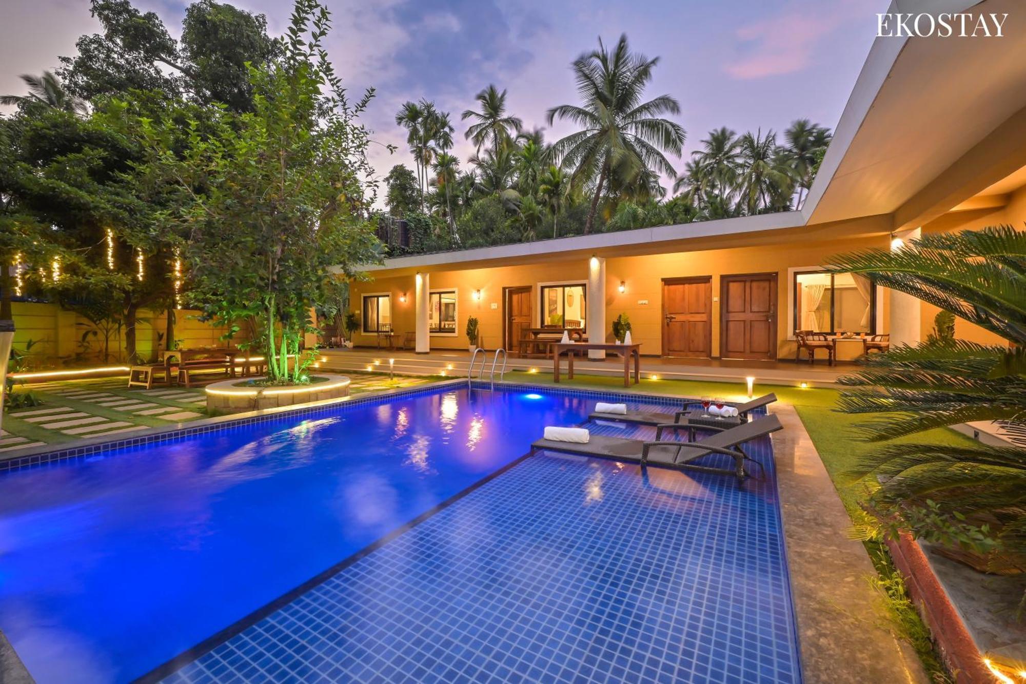 Eko Stay Gold- Casa Zul Villa Alibag Luaran gambar