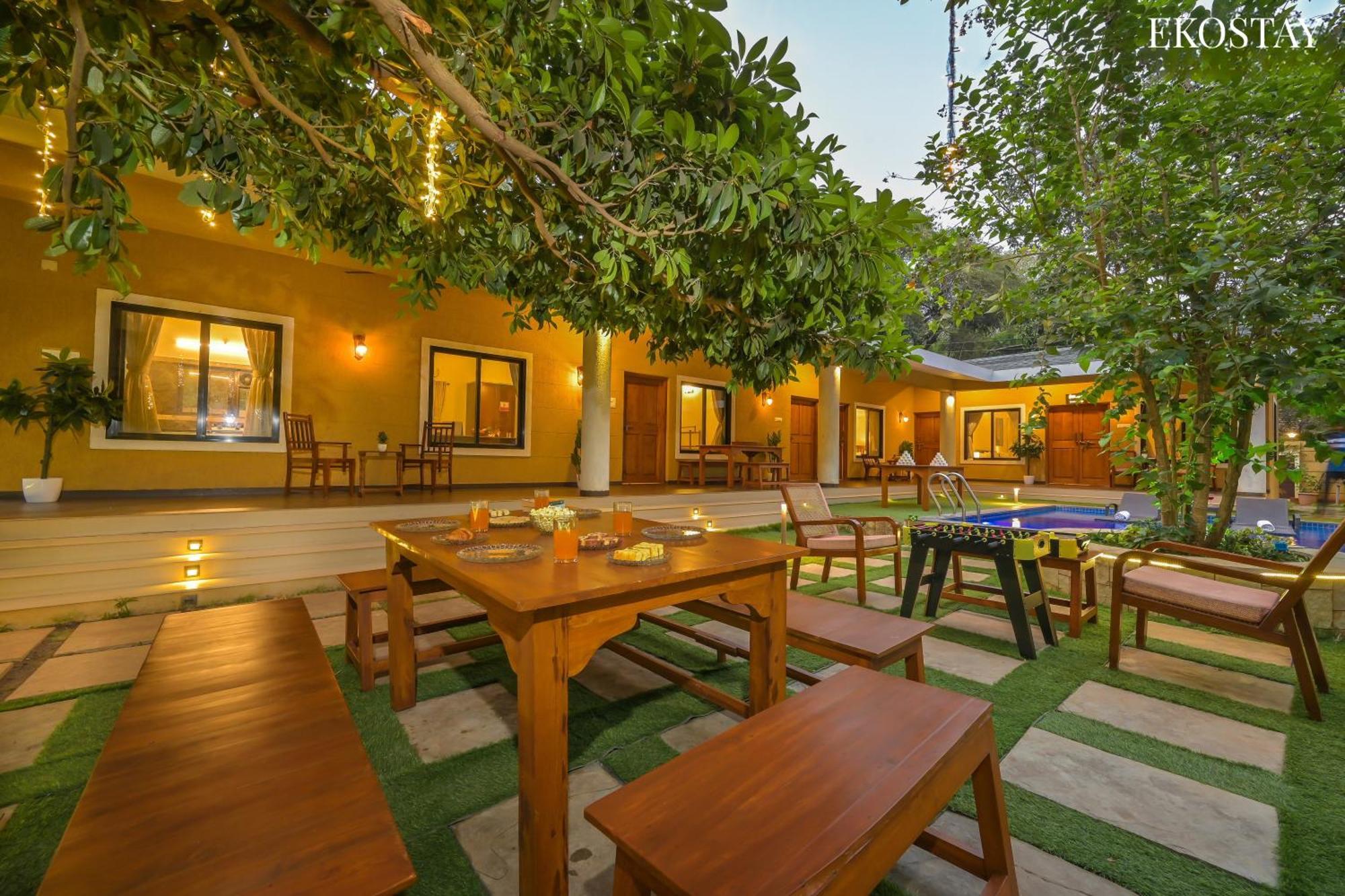 Eko Stay Gold- Casa Zul Villa Alibag Luaran gambar